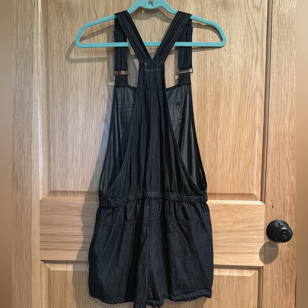 BiBi Black Overalls Casual Bottoms